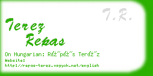 terez repas business card